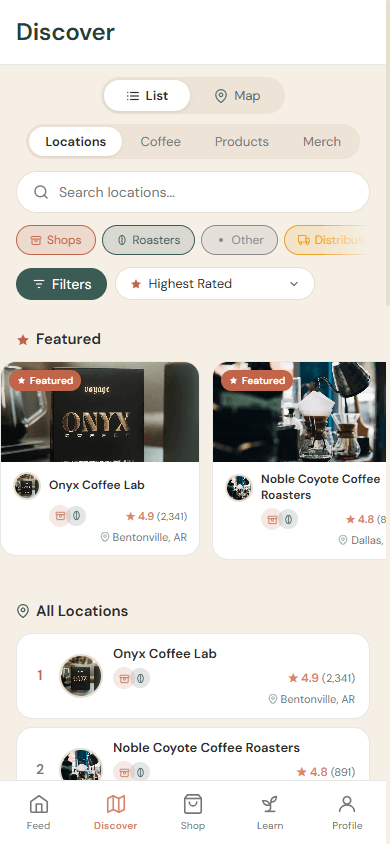 Discover Nearby